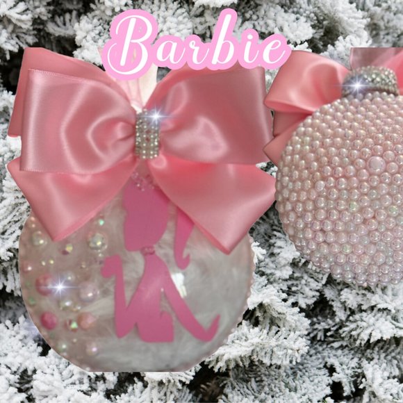 Christmas Ornament, Custom Ornament, Barbie Inspired Gift, Personalized Gift - Picture 13 of 16